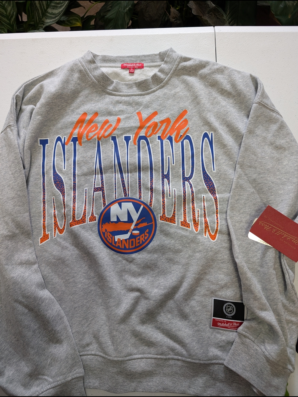 Mitchell & Ness New York Islanders Crewneck